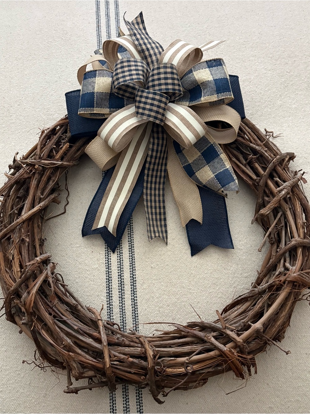 18" Natural Grapevine Wreath